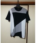 MK MICHEL KLEIN  HOMME  | クレイジーパターンTシャツ(T恤)