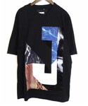 JUUN.J | OVERSIZE MARBLE J GRAPHIC T-SHIRT(T Shirts)