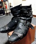 HIROMU TAKAHARA | スカルバックルブーツ(靴子)