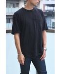 GU | ヘビーウェイトビッグT(5分袖)(T恤)