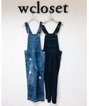w closet | (背帶褲)