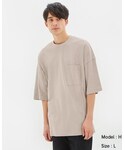 GU | ルーズフィットT/XLｻｲｽﾞ/¥990+tax(T恤)