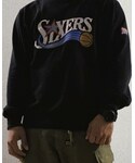 Champion | Vintage NBA Philadelphia 76ers Sweatshirt(Sweatshirt)