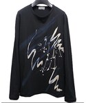 わたる【All Black】｜Yohji Yamamoto POUR HOMMEのTシャツ・カットソーを使ったコーディネート - WEAR