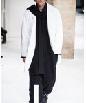 わたる【All Black】｜Yohji Yamamoto POUR HOMMEのテーラードジャケットを使ったコーディネート - WEAR