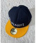 Maison Kitsune | 🔸メゾンキツネ　ベースボールキャップ(紺黄)(帽子)