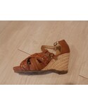 JELLY BEANS | JELLY BEANSのサンダル　ブラウン　23.5cm(涼鞋)