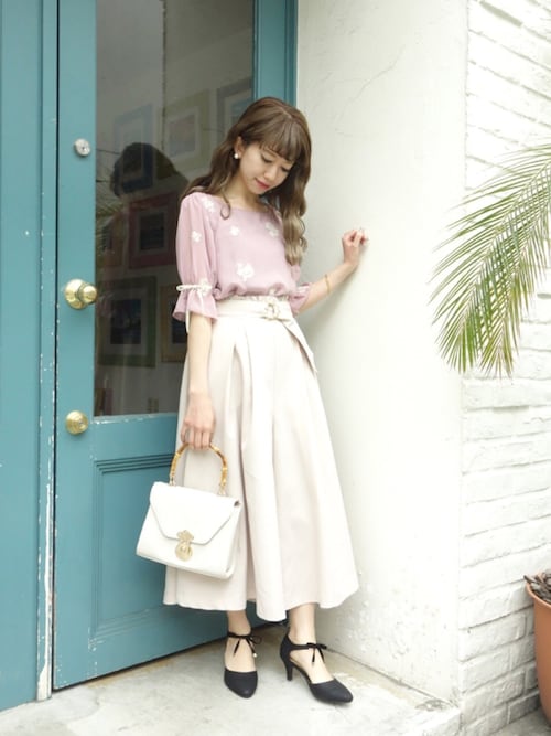 フェミニンなお姫様コーデ♡