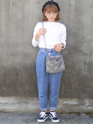 maamin♡ is wearing SAINT JAMES "SAINT JAMES/セントジェームス　OUESSANT solid"