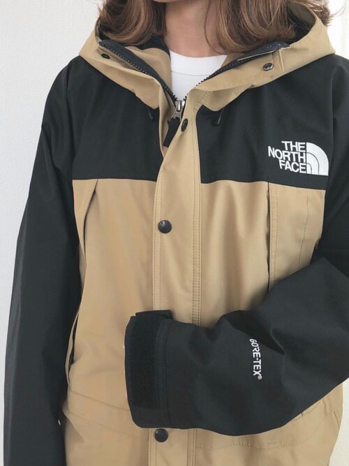 Y U R I|THE NORTH FACEのマウンテンパーカーを使った