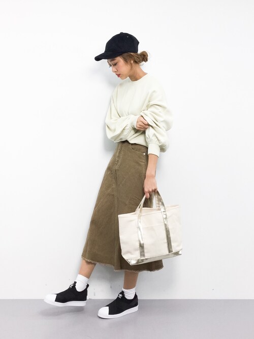 ZOZOTOWNteraさんのキャップ「Casselini / シャギー キャップ(Ray BEAMS|レイビームス)」を使ったコーディネート
