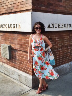 Dina S. is wearing Anthropologie