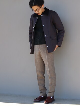Haruki Horikawa使用「Ayame（＜ayame＞FOUCUS/アイウェア.）」的時尚穿搭
