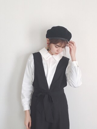 村田倫子使用「Lene（高密度ツイルFRONTレースBL）」的時尚穿搭