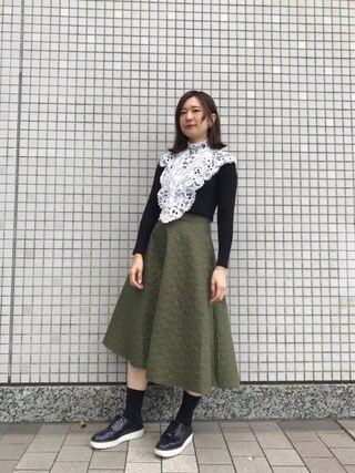 nao is wearing J.W.Anderson "UNIQLO and J.W.Anderson"
