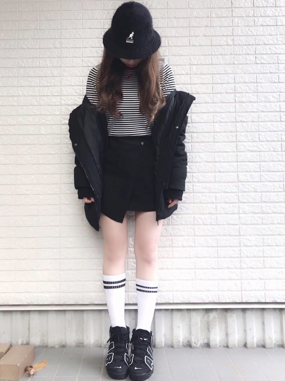 ナイキシューズ×ハット