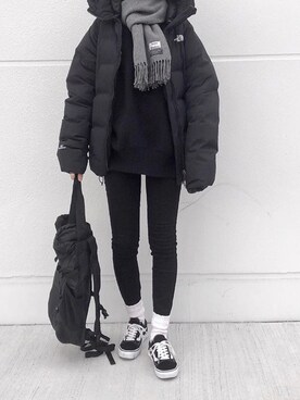 ayaka is wearing THE NORTH FACE "◇THE NOTRH FACE BELAYER PARKA / ザ ノースフェイス ビレイヤーパーカー"