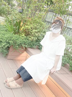 chibiusa◌⑅⃝ is wearing BIRKENSTOCK "18SS新作◆ZURICH/チューリッヒ ヌバックレザー ソフトフットベッド（WOMEN）"