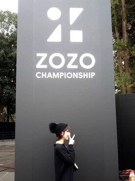 isopppy is wearing JOSEPH "【WEB限定カラーあり】CASHMERE LUXE KNIT CAP ニットキャップ"