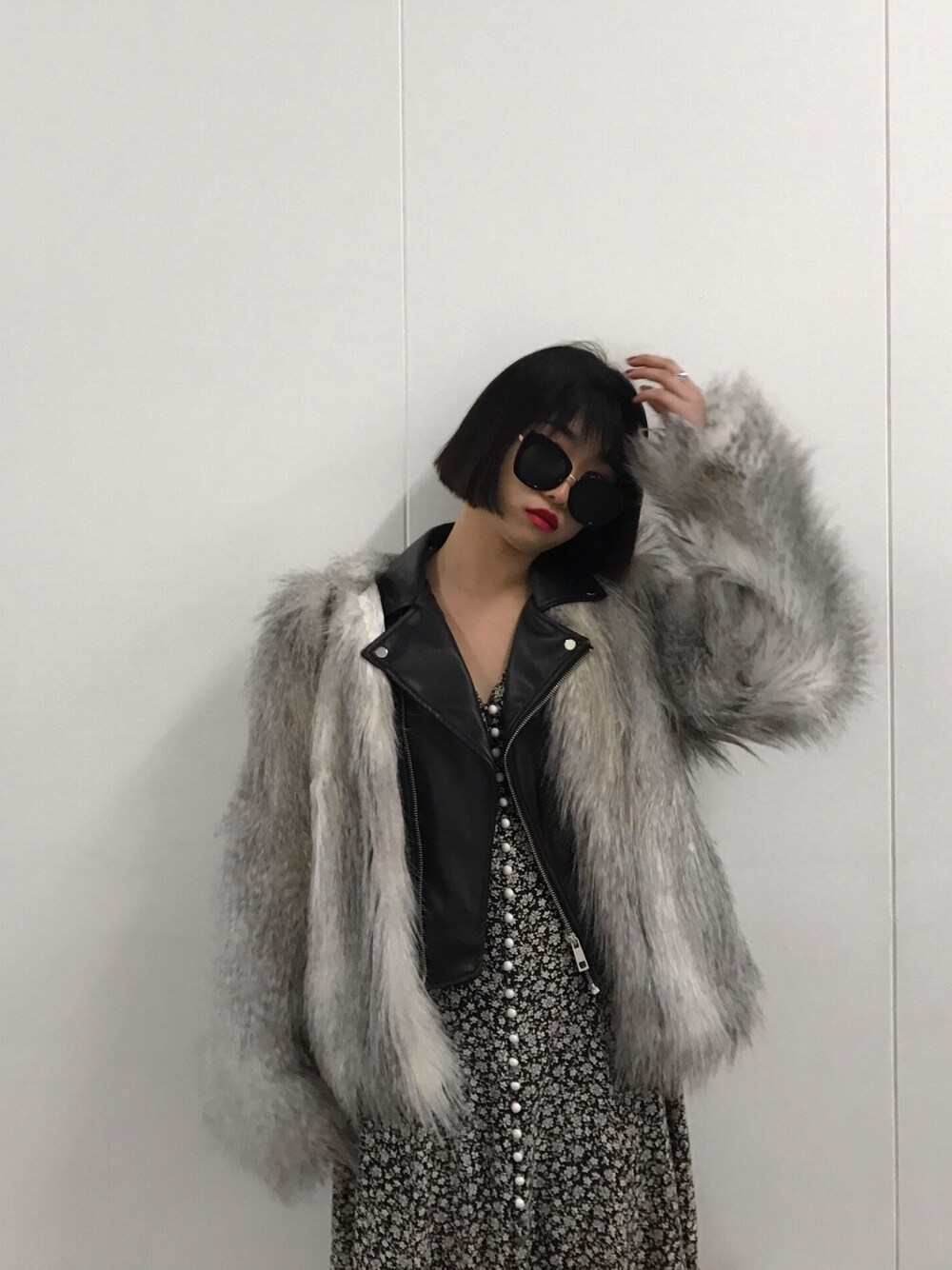 FOREVER21のファーコート