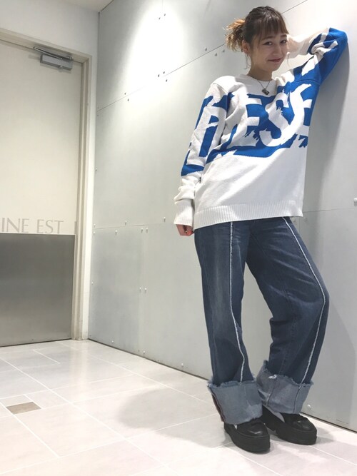Kurumi Takahashi使用「DIESEL（00SD9L0WAQQ）」的時尚穿搭
