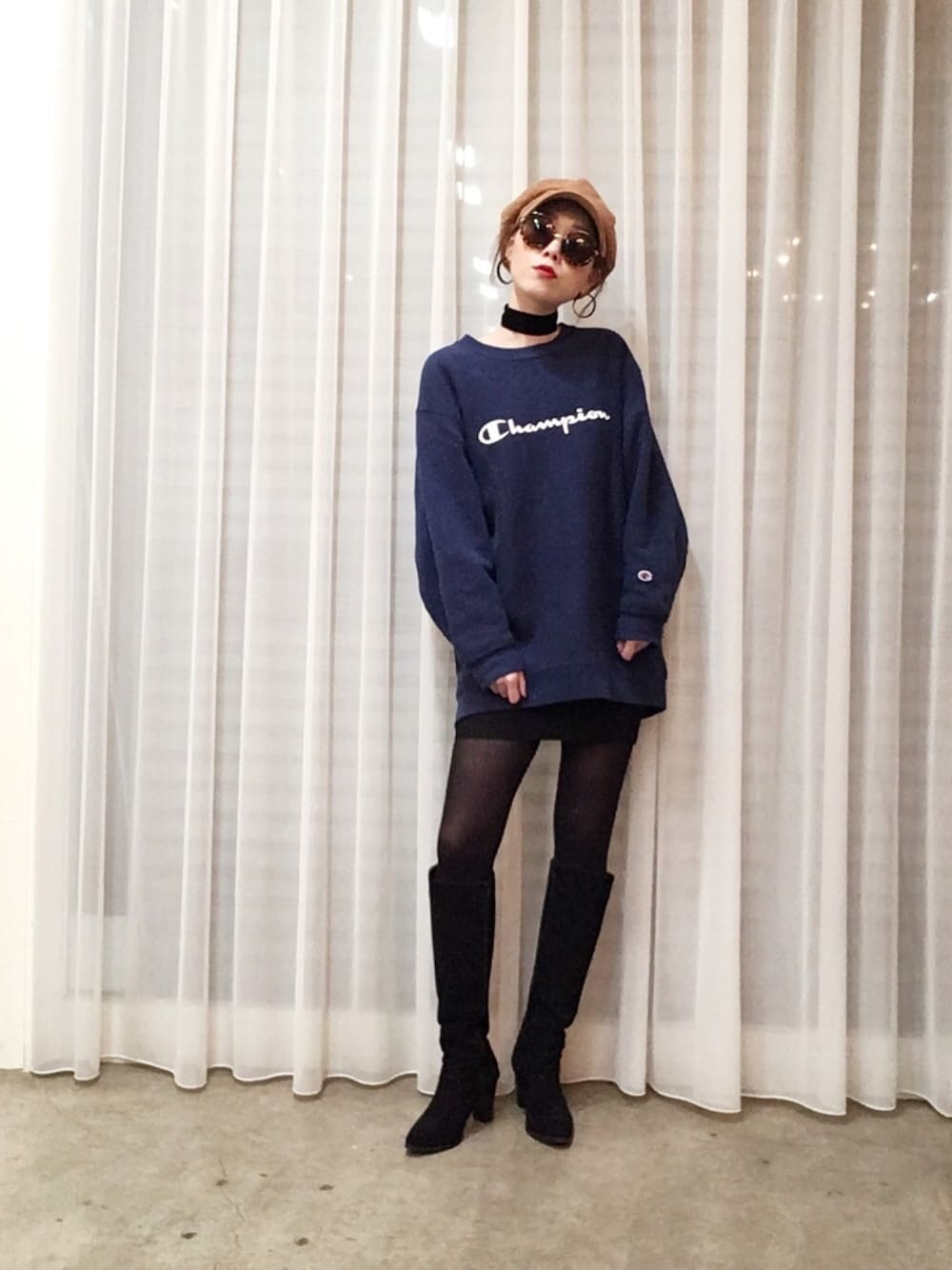 ロングブーツでレディに♡
