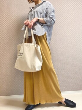 yuko使用「koe（【2020SS】ローンベーシックシャツ*）」的時尚穿搭