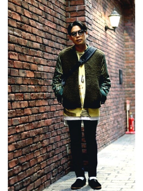 birthday birth day name のブルゾンを使ったコーディネート wear