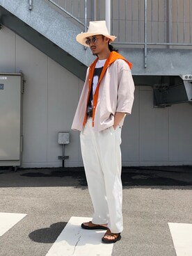 SEISHIRO使用「CIAOPANIC（セーヌコットンカーディガン）」的時尚穿搭