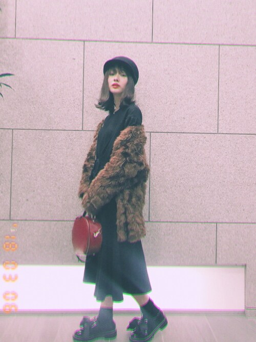 前田希美 is wearing Ｃherie Mona