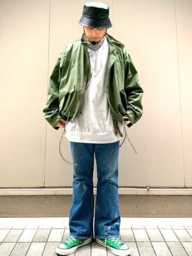 ビームス 渋谷｜Yoshihito Hayashi使用（Levis）的時尚穿搭