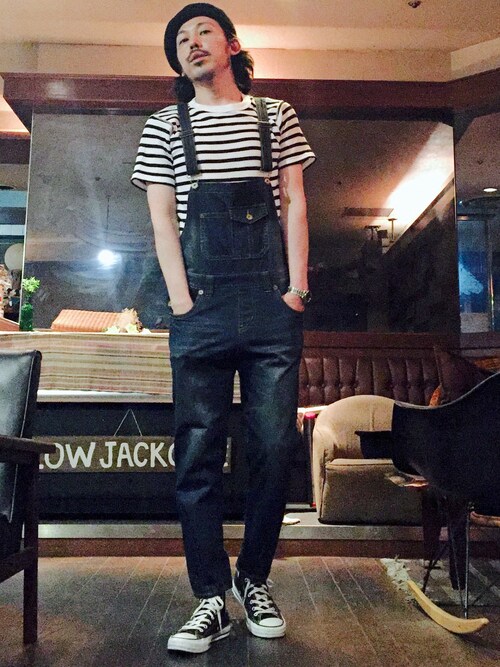 MasaakiOoue is wearing URBAN RESEARCH Sonny Label "Sonny Label JEMORGAN×Sonny Label　2パックTシャツ"