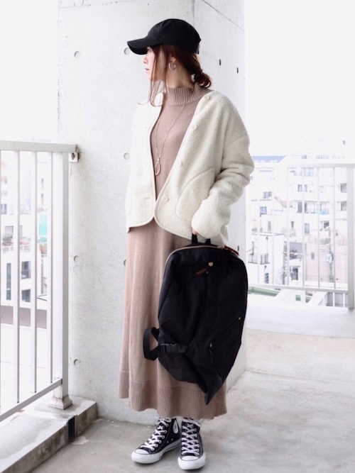 ちぃーさんの「うしろまえリュック(mercibeaucoup,)」を使ったコーディネート
