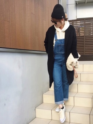 ♥︎LOVE♥ さんの「ニットドッキングプルパーカ,(CIAOPANIC