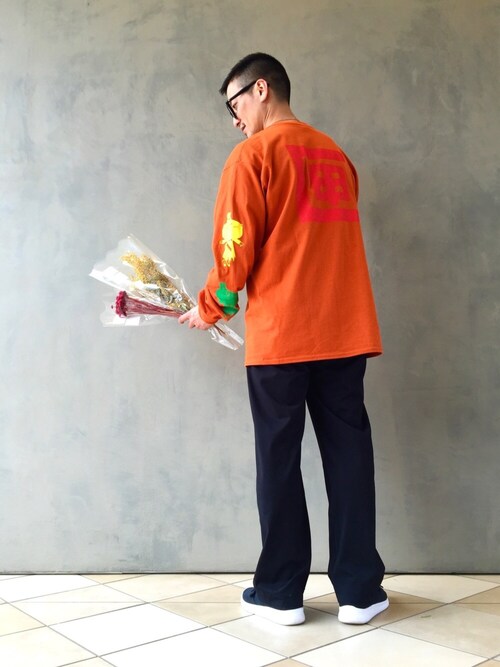 Shougo Nakamura使用「BEAUTY&YOUTH UNITED ARROWS（BY ドレープ ワイドパンツ）」的時尚穿搭