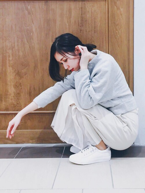 RANDA piole姫路店yoshika.oさんのスニーカー「レースアップスニーカー(RANDA|ランダ)」を使ったコーディネート