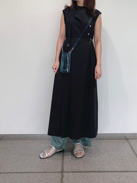 A.JYO使用「UNITED TOKYO（PVCモバイル サコッシュ / ビニールバック）」的時尚穿搭