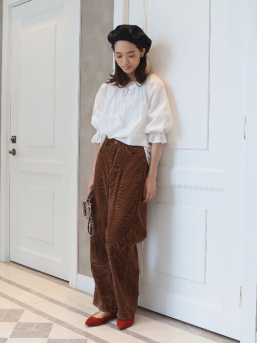 大人っぽいアレンジはデコ出しで♡