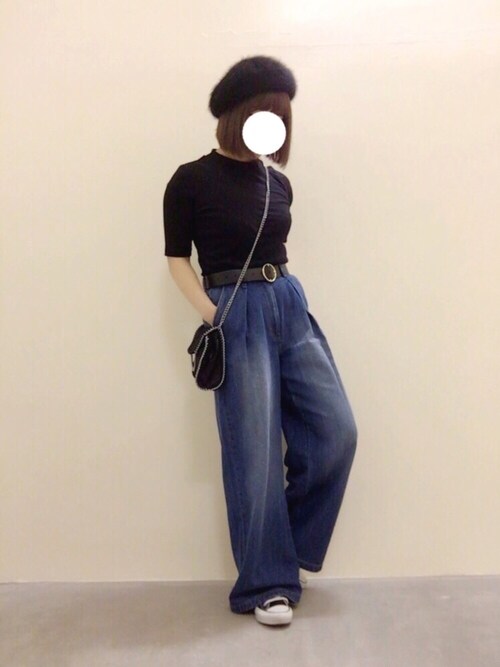 ワイドとデニムでスタイル抜群!《code》