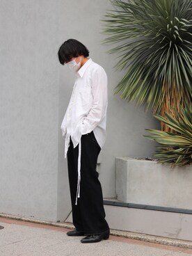 ROYAL FLASH　神宮前｜Azuma Yuho使用（BED J.W. FORD）的時尚穿搭