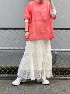 Lui's/EX/store なんばCITY店｜YU 使用「6(ROKU) BEAUTY&YOUTH UNITED ARROWS（＜6(ROKU)＞SUKE LOCK BIG PULLOVER/ニット）」的時尚穿搭