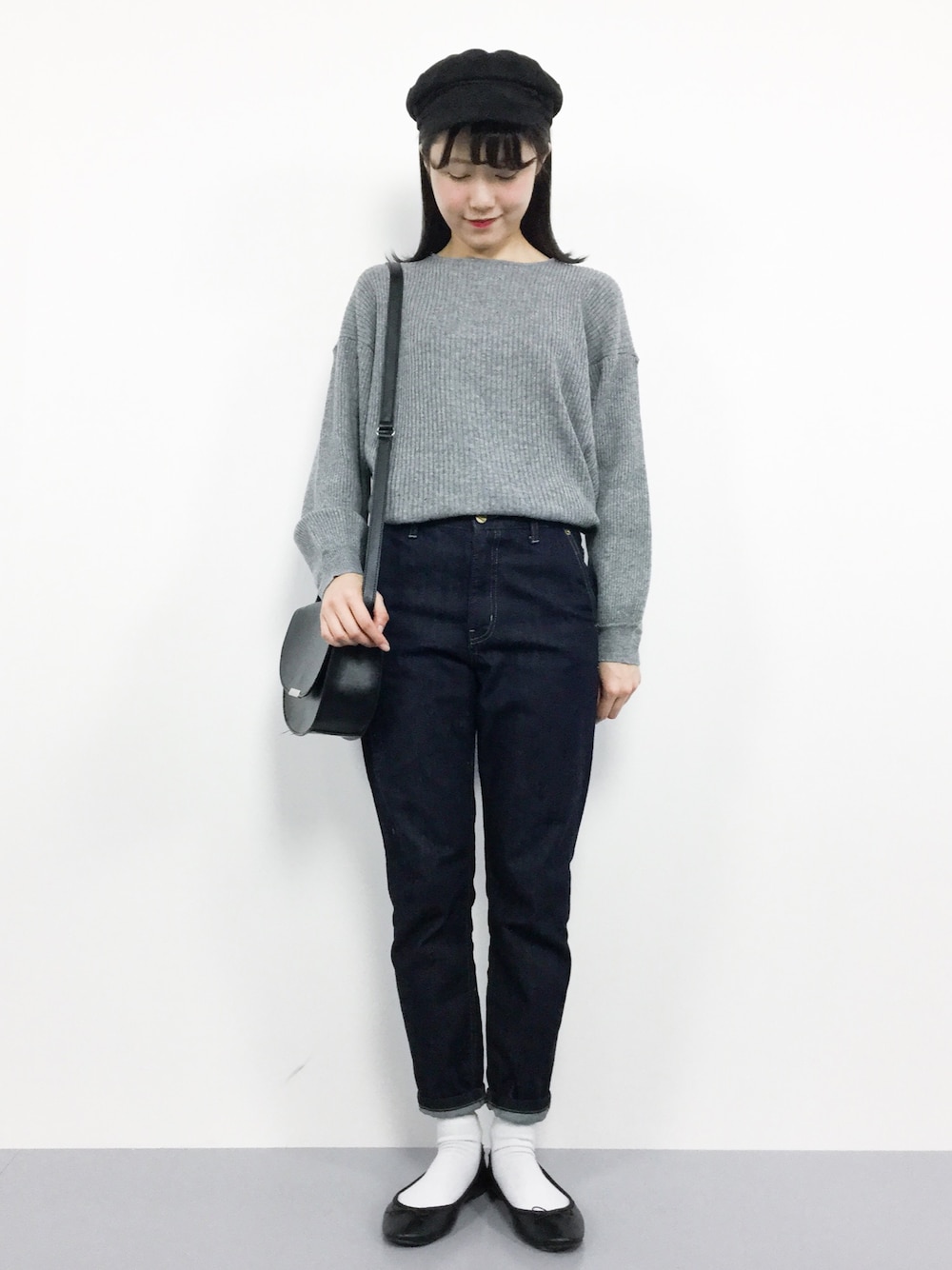 ベーシックなのに新鮮な、デニムコーデ♡