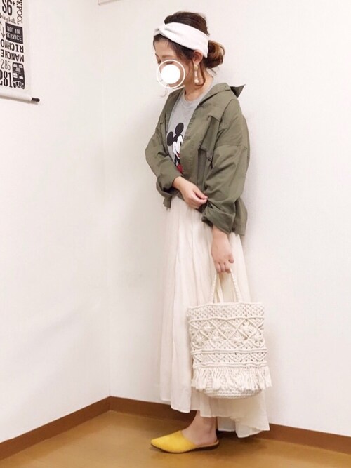 welina＊ is wearing niko and... "ツイルダンプショートジャケット【niko and ...】"