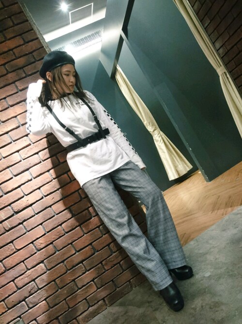 白×黒×グレーの相性抜群