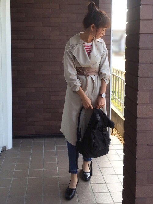 mayu is wearing WA ORiental TRaffic "春夏新作★ギャザーパンプス★7617"