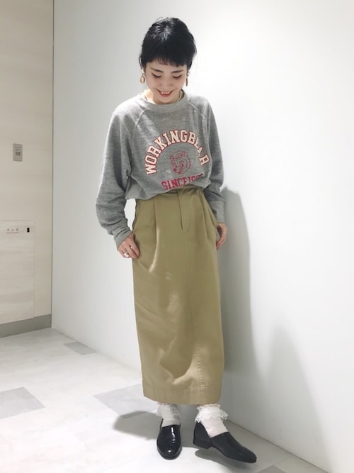 スウェットインで脚長効果♡
