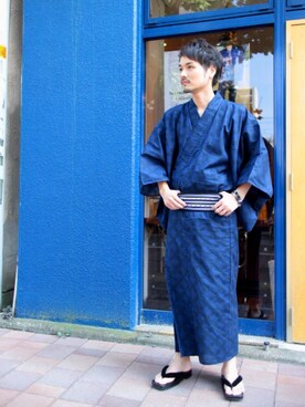 A JAPAN BLUE JEANS倉敷店 employee isekat.a is wearing JAPAN BLUE JEANS "うちわ配布中です。"