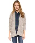 Madewell | Madewell Marled Patchwork Cable Cardigan(Cardigans)