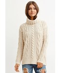 Forever 21 | FOREVER 21 Cable Knit Turtleneck Sweater(針織衫)