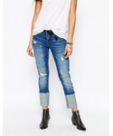Blank NYC | Blank NYC Boyfriend Jeans With Oversized Turn Ups And Distressing(Denim pants)